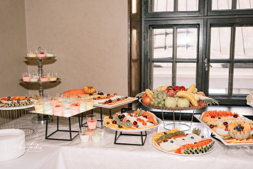 Wedding food bar ideas