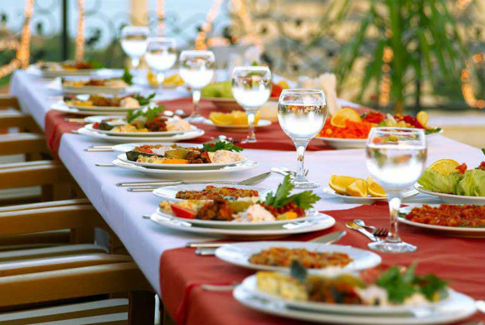 Outdoor Wedding Catering