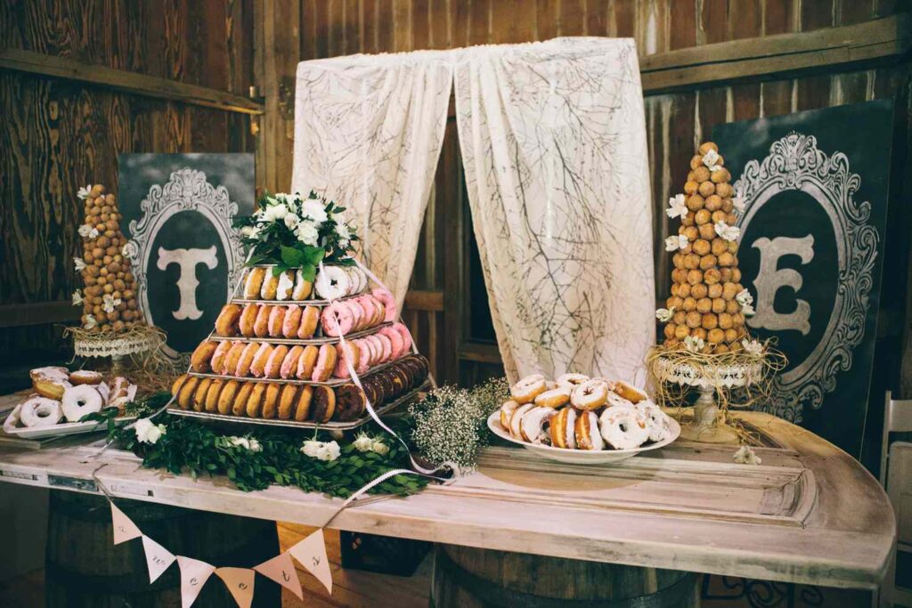 Wedding food bar ideas